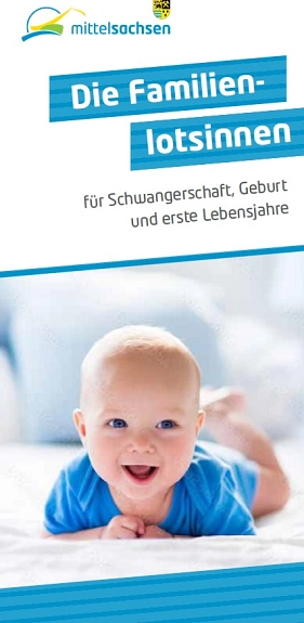 Flyer Familienlotsin 1. Seite&nbsp;&copy;&nbsp;Stadt Großschirma